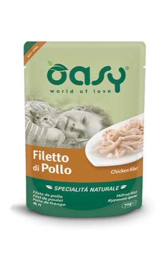 Oasy Cat Alutasak Natural Chicken Fillet 70g