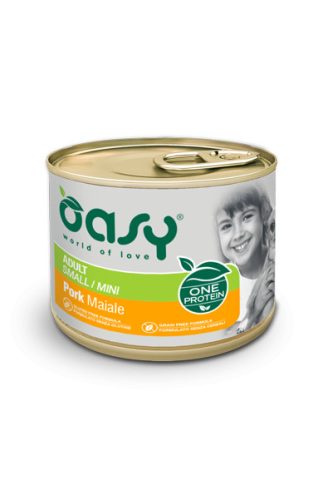 Oasy Dog Konzerv OP Adult Small/Mini Pork 200g 