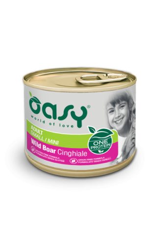 Oasy Dog Konzerv OP Adult Small/Mini Wild Boar 200g