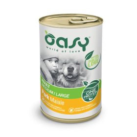 Oasy Dog Konzerv OP Adult Medium/Large Pork 400g