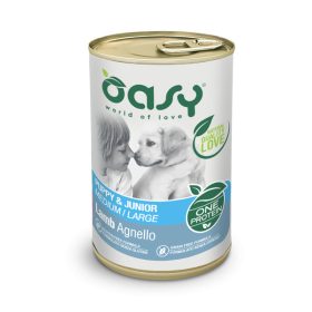Oasy Dog Konzerv OP Puppy&Junior Medium/Large Lamb 400g