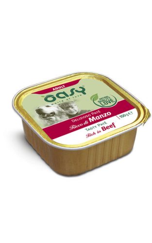 Oasy Dog Alutálka Tasty Paté Adult Beef 150g