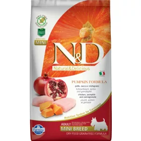   N&D Dog Grain Free csirke&gránátalma sütőtökkel adult mini 2,5kg