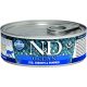 N&D Cat Ocean konzerv tőkehal&garnélarák sütőtökkel 80g