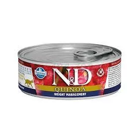 N&D Cat Quinoa konzerv weight management 80g 
