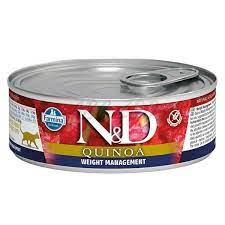 N&D Cat Quinoa konzerv weight management 80g 