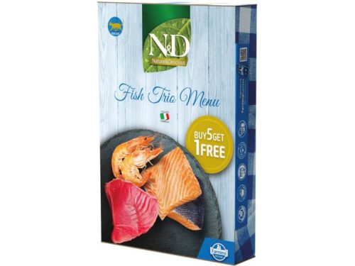 N&D Cat konzerv Fish Trio Menu 6x70g