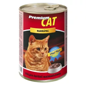 Prémium Cat Konzerv Marha 415g/24db