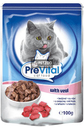  Prevital Alutasakos Macskaeledel Borjús 100g 