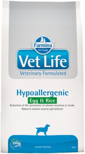 Vet Life Natural Diet Dog Hypoallergenic Egg&Rice 2kg