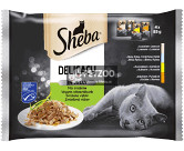 SHEBA alutas 4-pack mix 4*85g 