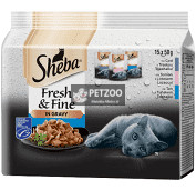 SHEBA Mini 15x50g halas válogatás