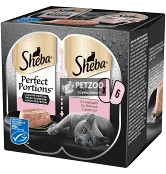 Sheba Perfect Portions Lazac 6x37,5g