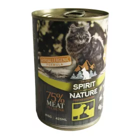   Spirit of Nature Cat konzerv Bárányhússal és nyúlhússal 415gr/12db