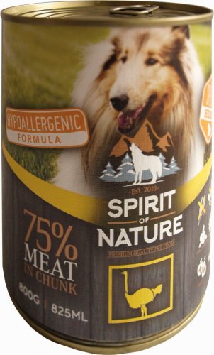 Spirit of Nature Dog konzerv Strucchússal 800gr