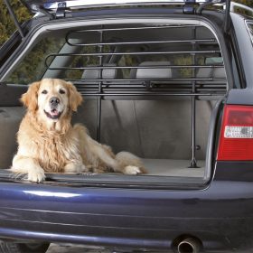   Térelválasztórács Autóba 3elemes 85-140cm/75-110cm fekete