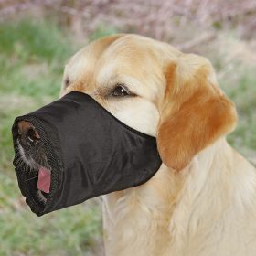 Szájkosár Nylon L fekete