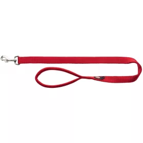 Póráz Új Prémium XS–S 1.20m/15mm piros