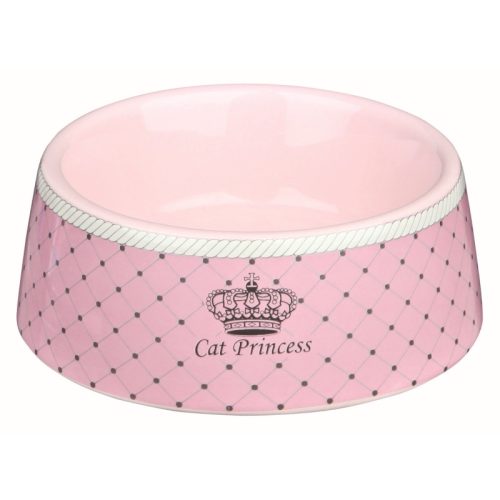 Tál Kerámia Cat Princess 0,18l/12cm Pink