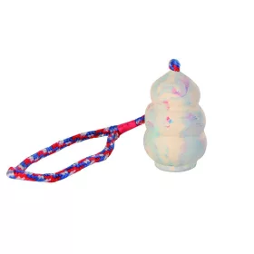 Játék Tömör Gumi Harang Kötéllel 8cm/30cm