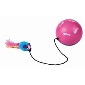 Játék Macskának Labda Elemes 9cm