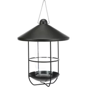 Kültéri Madáretető Fém 500ml/19cm Fekete