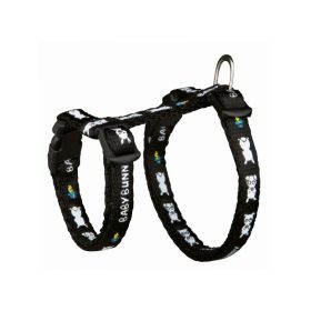 Hám Pórázzal Nylon Törpenyúlaknak 20–33cm / 8mm 1.25m