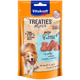   Vitakraft Treaties Minis Kutya Jutalomfalat Lazac & Omega-3 48g