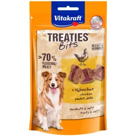   Vitakraft Treaties Bits Kutya Jutalomfalat Csirke & Bacon 120g