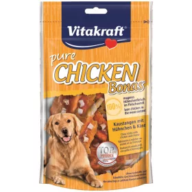   Vitakraft Chicken Bonas Kutya Jutalomfalat Csirke Sajttal 80g