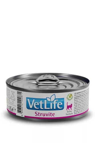 Vet Life Natural Diet Cat Struvite 2kg+2*85g konzerv csomag