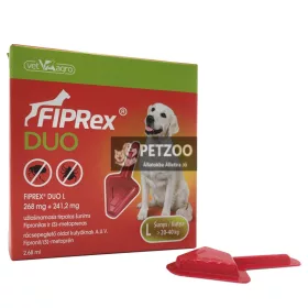  Fiprex Duo L 268 mg + 241,2 mg rácsepegtető oldat kutyáknak 1x
